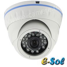 Camera IP 2MP Exterior, POE, Slot Card, Microfon, IR 20m, lentila 3.6 - e-Sol D200/20-M