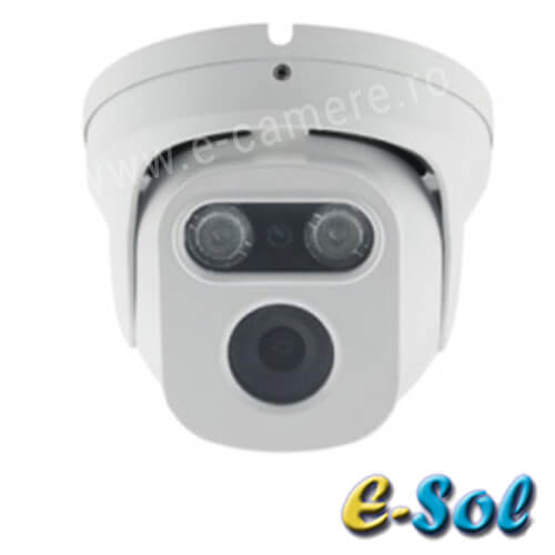Camera IP 5MP, Exterior, IR 40m, POE, lentila 5.0 - e-Sol D500-40/6