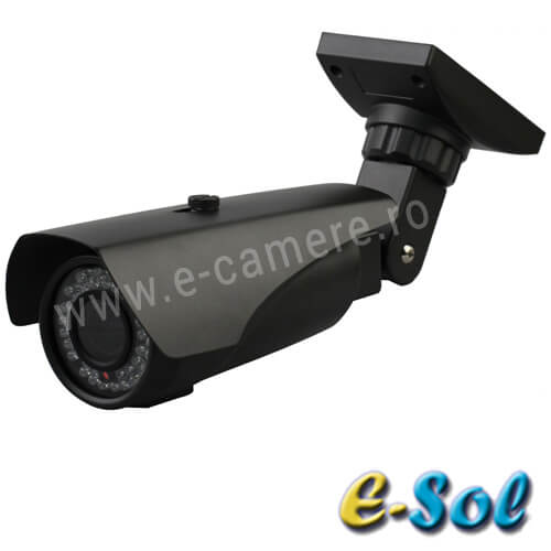 Camera IP 4MP, Exterior, IR 40m, POE, Varifocala - e-Sol ES400-40