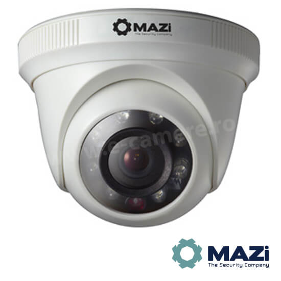 Camera Dome HDTVI, Exterior 1 MP, IR 20m - Mazi TVH-11SMIR