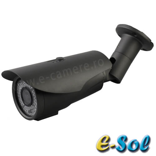 Camera 1MP Exterior, IR 60m, Varifocala - e-Sol ESV100/60A