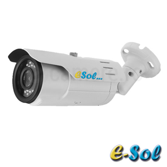 Camera IP 2MP, Exterior, IR 40m, POE, Slot card, Varifocala - e-Sol ESV200/40-SD