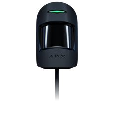Detector de miscare si geam spart, adresabil, cu fir, negru - Ajax CombiProtect Fibra BLK