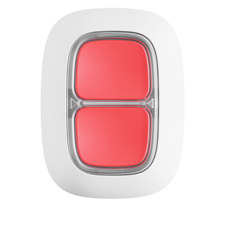 Buton de panica dublu, wireless, alb - Ajax DoubleButton WHT