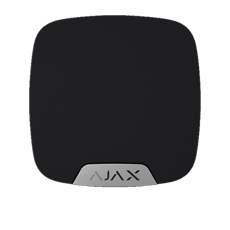 Sirena wireless 868 MHz, Stroboscop LED, 81-105 dB, neagra - Ajax HomeSiren BLK