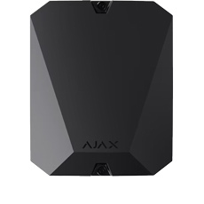 Modul integrare detectori cablati, 18 zone, negru - Ajax MultiTransmitterB