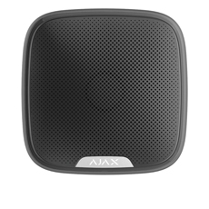 Sirena Wireless 868 MHz, 85-113 dB, Stroboscop LED, neagra - Ajax StreetSiren BLK