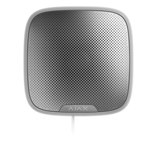 Sirenă exterioara cu fir, adresabilă de la 85 la 113 dB la 1m, alba - Ajax StreetSiren Fibra Wht