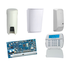 Kit sistem de alarma NEO 2032, tastatura, CM, PIR int si PIR ext - DSC KIT NEO 2032 EXT