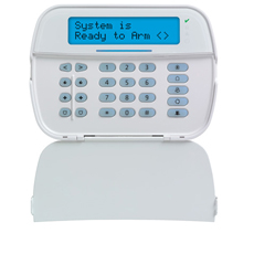 Tastatura LCD cablata, 128 zone, 5 taste programabile, 1 terminal programabil - DSC PRO-HS2LCD