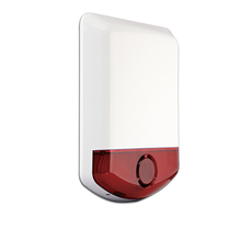 Sirena exterior Wireless cu flash rosu, 105 dB, Compatibila Power, Alexor si Impassa - DSC WT 4911R