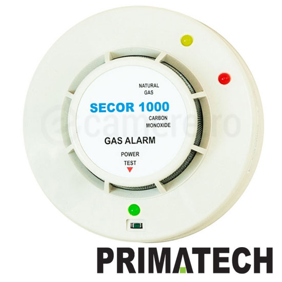 Detector de Gaz Metan, Monoxid de carbon - Primatech SECOR-1000