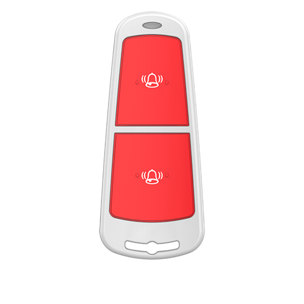 Buton de panica, 2 canale, wireless, 433MHz - HikVision DS-PD1-EB-WS2