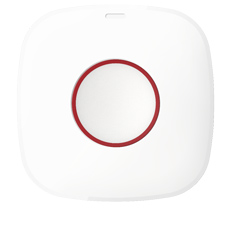 Buton de urgenta Wireless AX PRO 868Mhz, un canal, montaj aplicat - HikVision DS-PDEB1-EG2-WE