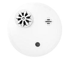 Detector temperatura wireless, RF 868 MHz, 1.6 km, LED, buzzer, 85 dB - HikVision DS-PDHT-E-WE
