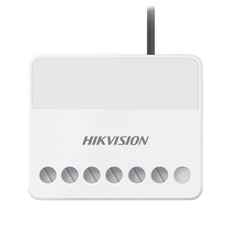 Modul releu wireless, NO/NC, LED, 868 MHz, RF 1800 m - HikVision DS-PM1-O1L-WE