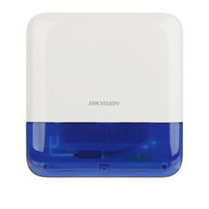 Sirena wireless de exterior pentru AX PRO 110dB, albastra - HikVision DS-PS1-E-WE-B