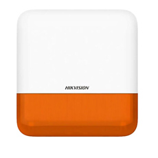 Sirena wireless de exterior pentru AX PRO 110dB, portocaliu - HikVision DS-PS1-E-WE-O