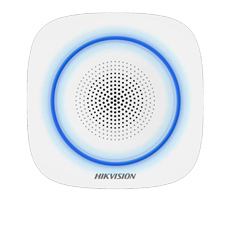 Sirena wireless AX PRO de interior cu led albastru, 868Mhz - HikVision DS-PS1-I-WE-B