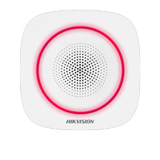 Sirena wireless AX PRO de interior cu led rosu, 868Mhz - HikVision DS-PS1-I-WE-R