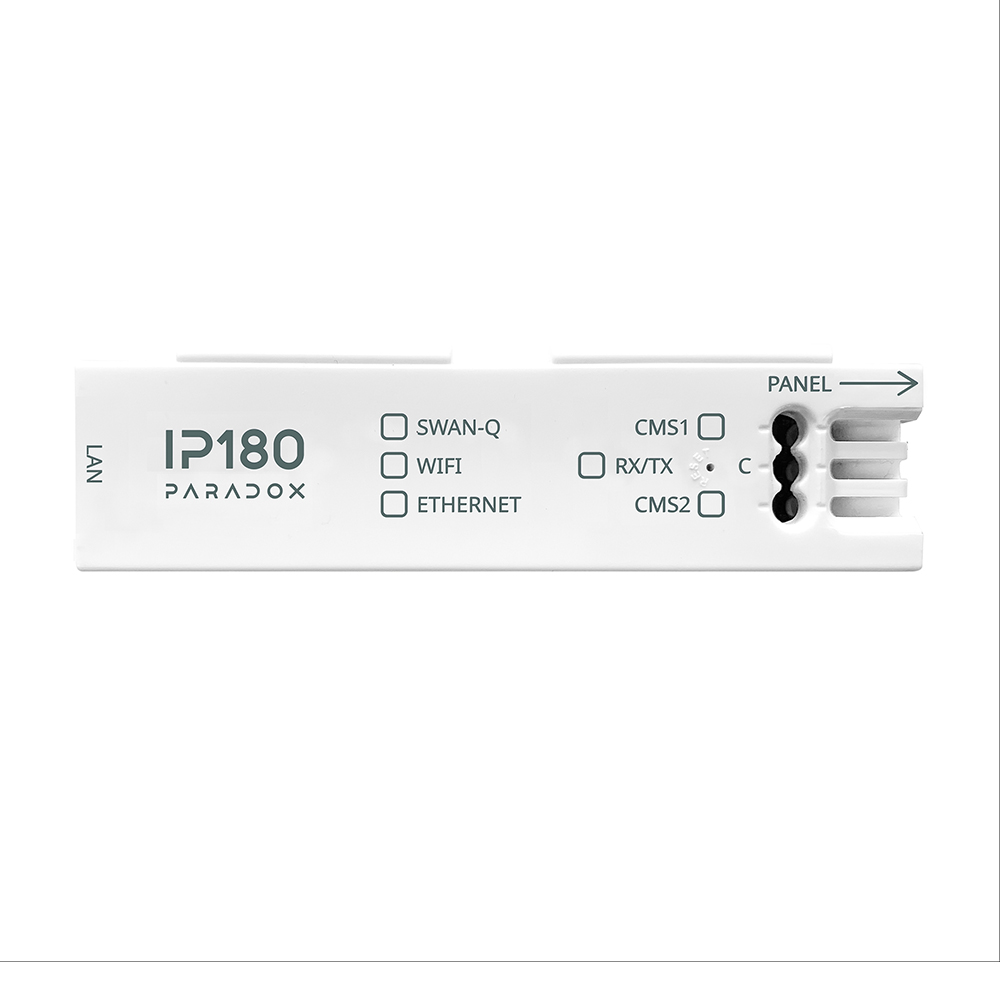 Modul Internet MQTT, Ethernet 10/100Mbps si WiFi 2.4GHz, BlueEye, Fara antena - Paradox IP180-N