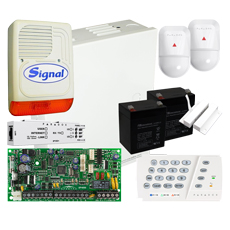 Kit sistem alarma SP4000, sirena exterior, IP150+ - Paradox KIT IPS4 2N-EXT