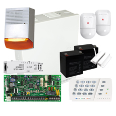 Kit sistem alarma SP4000, sirena exterior, IP150+ - Paradox KIT IPS4 2N-EXTF6