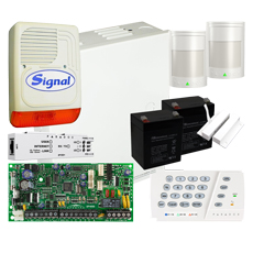 Kit sistem alarma SP4000, sirena exterior, IP150+ - Paradox KIT IPS4 2P-EXT