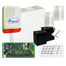 Kit sistem alarma SP4000, sirena exterior - Paradox KIT S4 2P-EXT