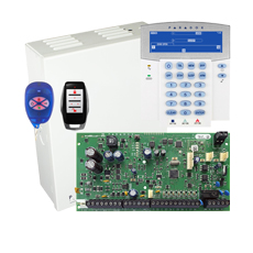 Centrala alarma 32 zone Magellan MG5050+, tastatura, telecomanda - Paradox MG5050+ BOX-K35+-REM