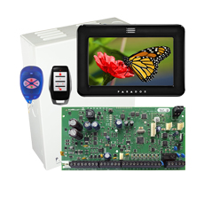 Centrala alarma 32 zone Magellan MG5050+, tastatura, telecomanda - Paradox MG5050+ BOX-TM50-REM