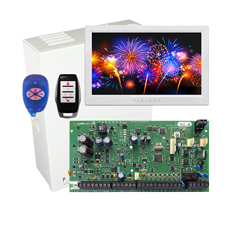 Centrala alarma 32 zone Magellan MG5050+, tastatura, telecomanda - Paradox MG5050+ BOX-TM70-REM