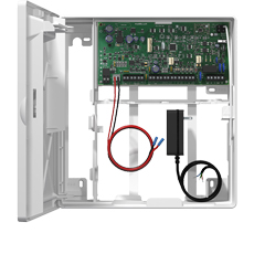 Centrala radio hybrid Magellan 32 Zone Wireless, 5 zone fizice pe placa - Paradox MG5075-BOX
