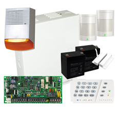 Kit sistem alarma SP4000, sirena exterior - Paradox S4 2P-EXTF6