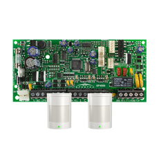 Centrala alarma cablata, 8 zone, 2x detector de miscare 476 - Paradox SP4000-PCB-2x476