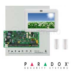 Centrala alarma SP7000 in cutie si tastatura TM70 Touch Screen - Paradox SP7000-TM70
