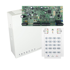 Kit de alarma Spectra SP5500+, 32 zone, cutie metalica, tastatura K10 - Paradox SP5500+ BOX-K10