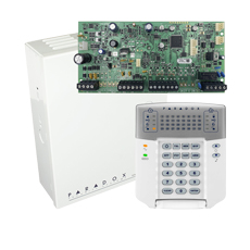 Kit de alarma Spectra SP5500+, 32 zone, cutie metalica, tastatura K32+ - Paradox SP5500+ BOX-K32+