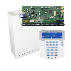 Kit alarma Spectra SP6000+, 32 zone, cutie metalica, tastatura K35 - Paradox SP6000+ BOX-K35