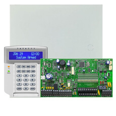 Kit centrala Spectra 7000, cutie cu traf si tastatura K32LCD - Paradox SP7000-BOX-K32LCD