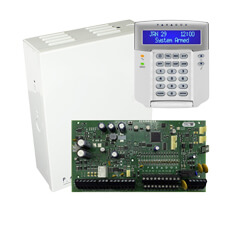 Kit de alarma Spectra SP7000+, 32 zone, cutie metalica, K32LCD+ - Paradox SP7000+ BOX-K32LCD+