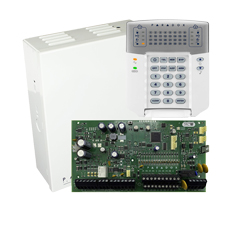 Kit de alarma Spectra SP7000+, 32 zone, cutie metalica, tastatura K32+ - Paradox SP7000+ BOX-K32+