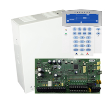Kit de alarma Spectra SP7000+, 32 zone, cutie metalica, tastatura K35 - Paradox SP7000+ BOX-K35