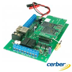 Placă comunicator universal linie telefonică/IP/GPRS - Cerber MultiCOMM-IP/GPRS 