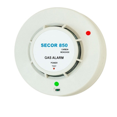 Detector de monoxid de carbon, de tavan, 12V, LED, alarma acustica - Primatech SECOR 850/12V