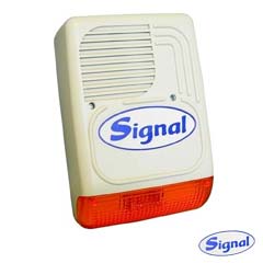 Sirena exterior, autoprotejata, carcasa dubla metal si PVC, 120 dB - Signal PS128