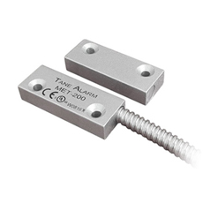 Senzor magnetic aparent pentru uși metalice, din aluminiu - Tane MET 200ARM