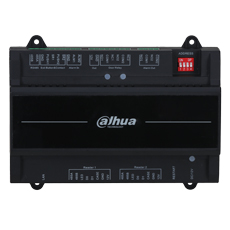 Modul control acces IP, PIN/card, amprenta, 100.000 carduri, 2 usi, 2 cititoare - Dahua ASC2202B-S