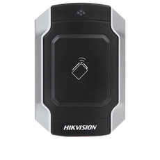 Cititor de card Mifare 13.56MHz, RS-485, Wiegand, IK10 antivandal - HikVision DS-K1104M