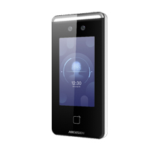 Cititor control acces standalone, amprenta, card, cod, QR Code, Pontaj - HikVision DS-K1T341AM-S